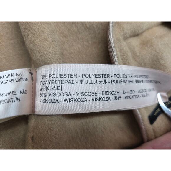 Massimo Dutti Camel Tan Single Button Blazer - Picture 9 of 9